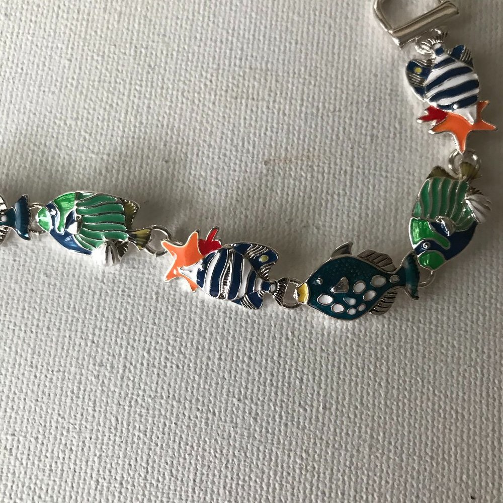Fish Bracelet Magnetic Closure New Beach Jewelry - Picture 7 of 9